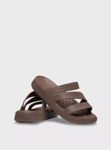 Шльопанці Getaway Strappy MtP 209587-0LF-Truffle CROCS W4 (33-34) Коричневий 209587-0LF-TRUFFLE