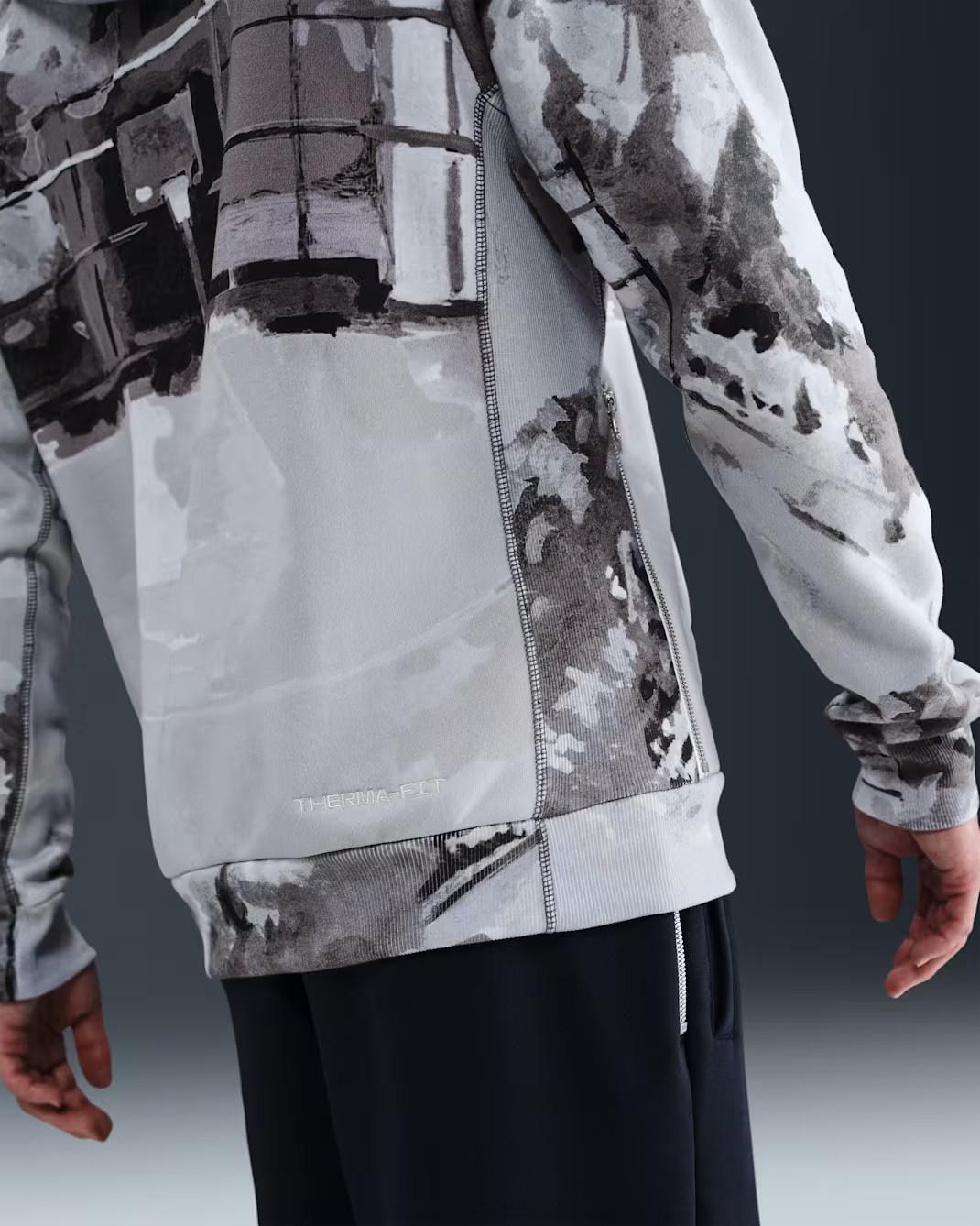 Худі чоловіче Nike Tf Si Brsh Po Grey HV3516-068