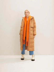 Куртка arctic puffer coat 1032690-12954 Tom Tailor L Помаранчевий 1032690-12954