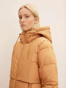 Куртка arctic puffer coat 1032690-12954 Tom Tailor L Помаранчевий 1032690-12954