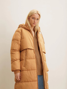 Куртка arctic puffer coat 1032690-12954 Tom Tailor L Помаранчевий 1032690-12954