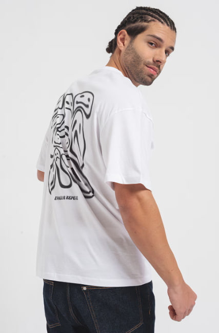 Футболка Jack & Jones JORLAUGH TEE SS CREW NECK ZCPH 12255752-White