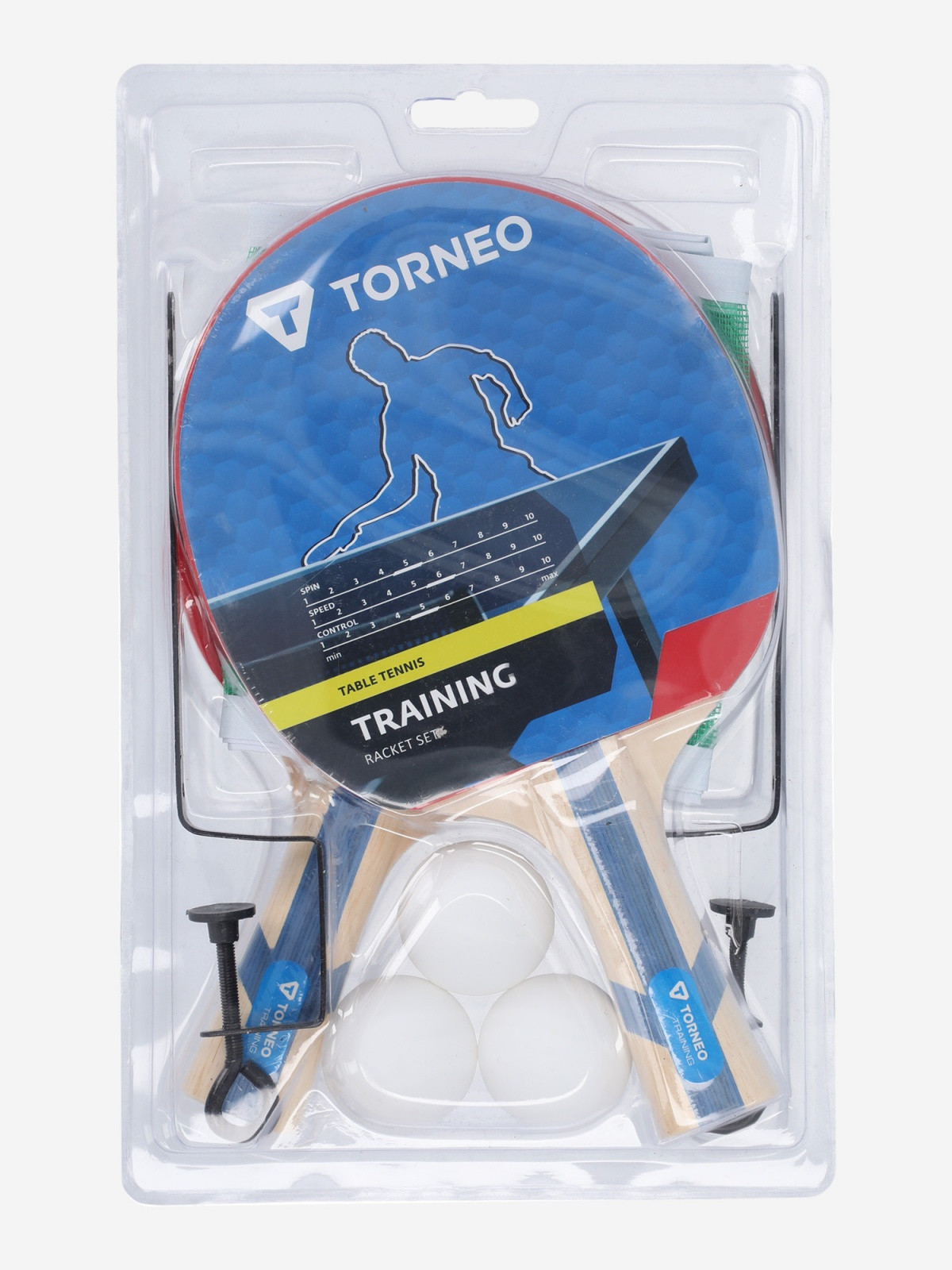 Набір тренувальний для настільного тенісу Training one size 128480TRN-MX Torneo one si (Б/р) Червони 128480TRN-MX