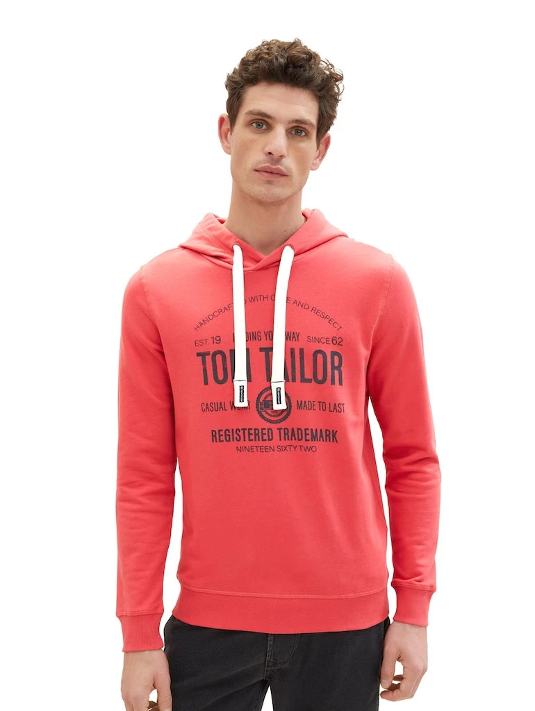 Худі 1038605-31045 Tom Tailor L Червоний 1038605-31045