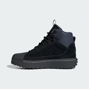 Черевики підліткові SUPERSTAR WINTER TREK J JQ0346 Adidas 5,5 (38,5) Чорний JQ0346