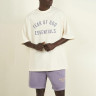 Футболка Fear of God Essentials Jersey Crewneck Tee 'Shell' 125BT244192F