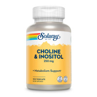 Капсули Solaray Choline & Inositol - 100 vcaps 2023-10-2386