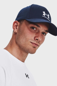 Кепка UA Men's Sportstyle Lockup Adj синій Чол OSFM 1381645-410