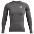 Лонгслів UA HG Armour Comp LS сірий Чол LG 1361524-025