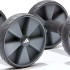 Ролики для пресу Adidas Core Rollers чорний Уні One Size ADAC-11604GR