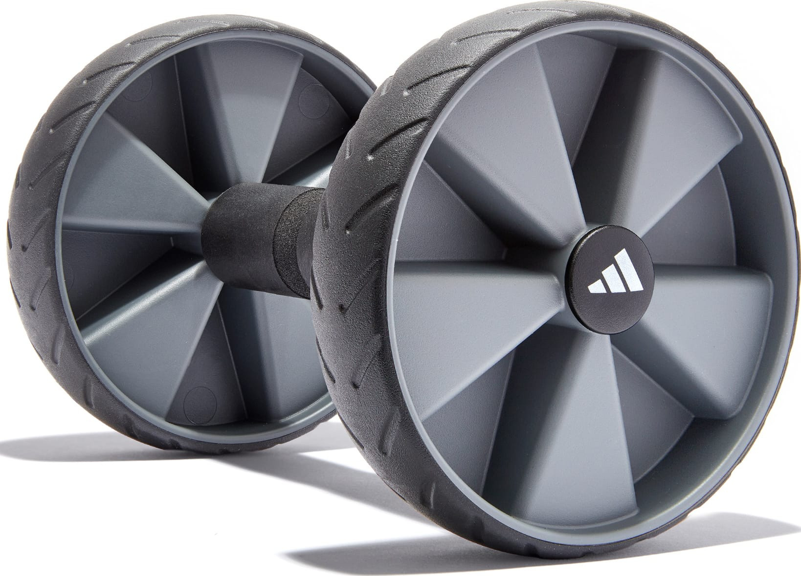 Ролики для пресу Adidas Core Rollers чорний Уні One Size ADAC-11604GR