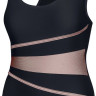 Купальник закритий для ок AqUnder Armour Speed Swimsuit STELLA LADY 62956 чорний, золотистий 36 (299 299-07