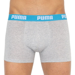 Труси-боксери Puma BASIC BOXER 2P сірий, жовтий Чол XL 521015001-006