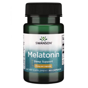 Капсули Melatonin 3 mg - 60 caps 100-64-0969295-20