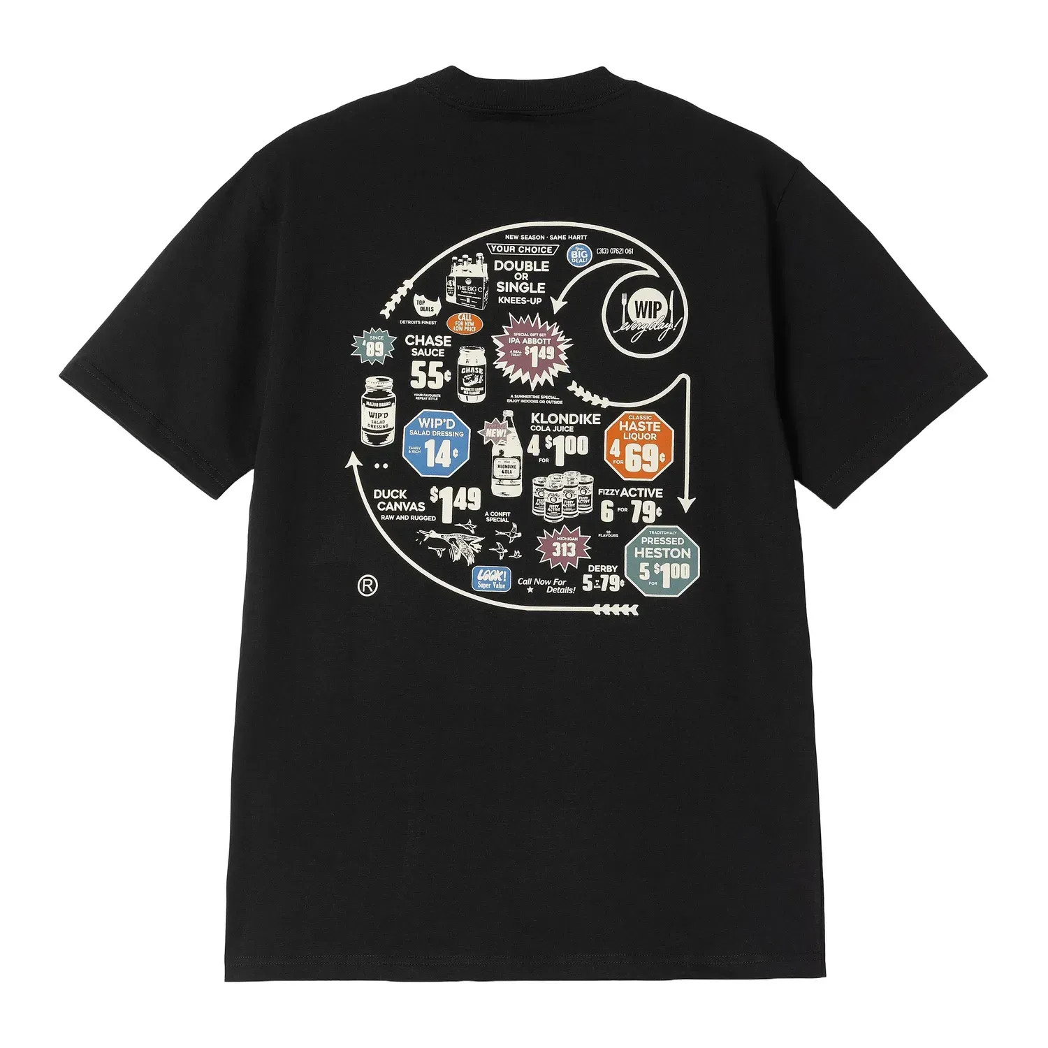Футболка Carhartt WIP S/S CATALOGUE C LOGO T-SHIRT I034761.89XX