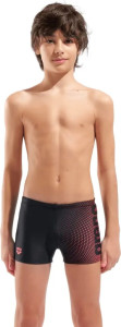Шорти для плавання для хлопчиків Arena DIM LIGHT SWIM SHORT чорний, кораловий дитячий 152 см (008147 008147-504