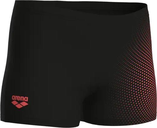 Шорти для плавання для хлопчиків Arena DIM LIGHT SWIM SHORT чорний, кораловий дитячий 152 см (008147 008147-504