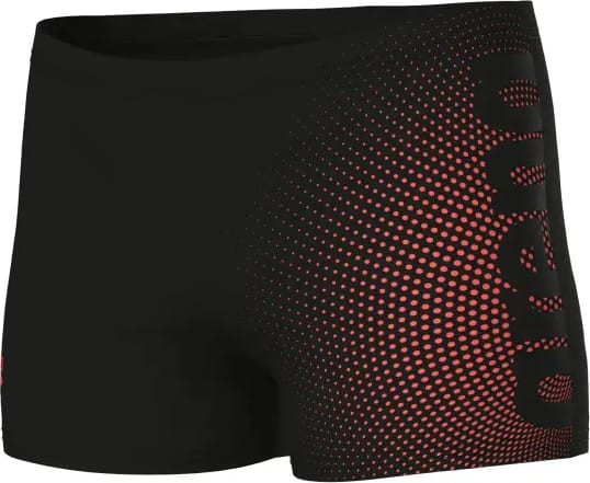 Шорти для плавання для хлопчиків Arena DIM LIGHT SWIM SHORT чорний, кораловий дитячий 152 см (008147 008147-504