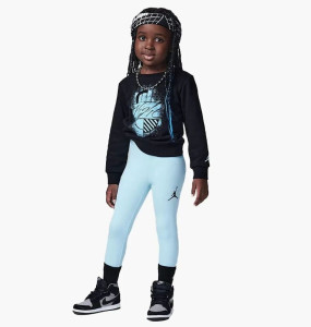 Лосини дитячі Air Jordan Brooklyn Fleece Light Blue 25C791-F08