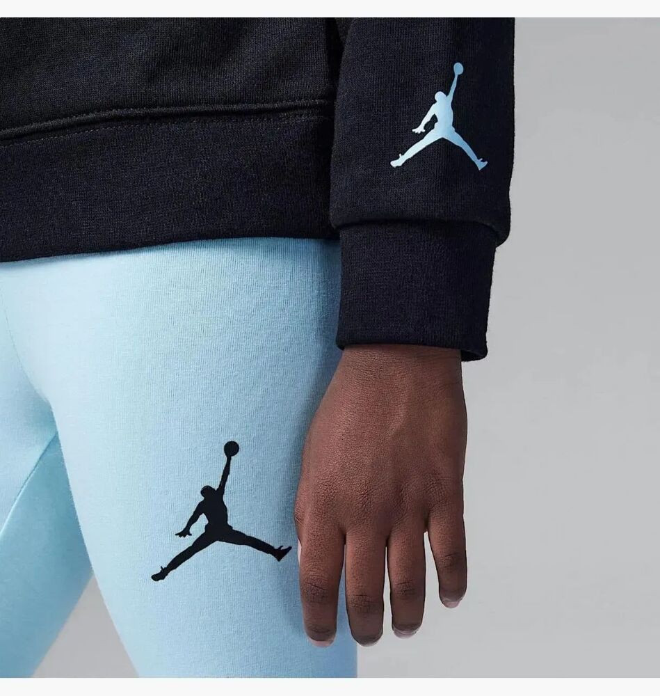 Лосини дитячі Air Jordan Brooklyn Fleece Light Blue 25C791-F08