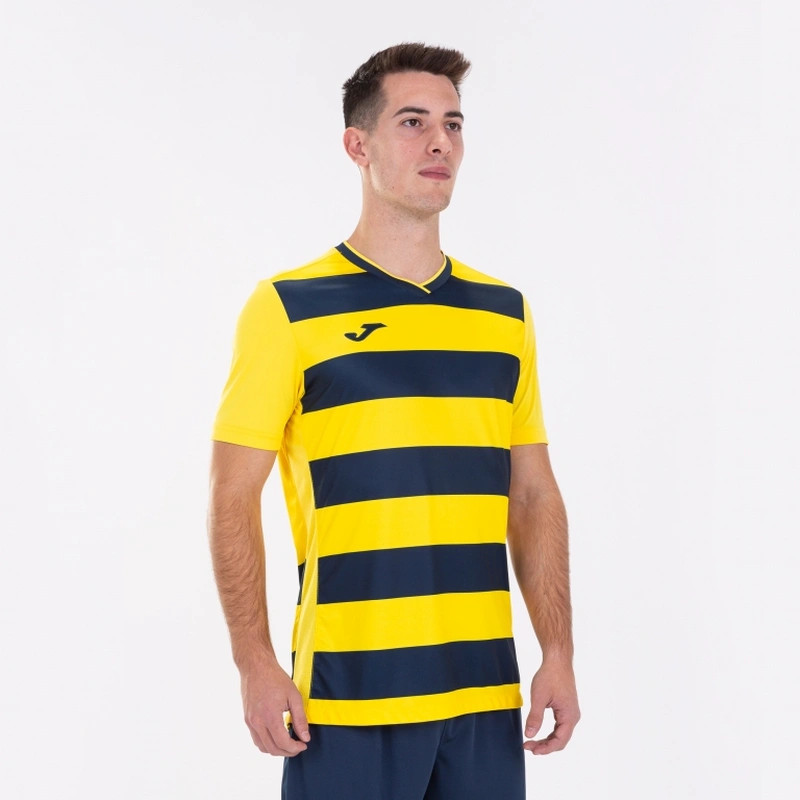 Футболка Joma EUROPA IV жовто-темно-синя 101466.903 101466.903