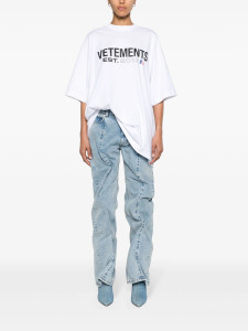 Футболка VETEMENTS Flag T-Shirt UE64TR160W