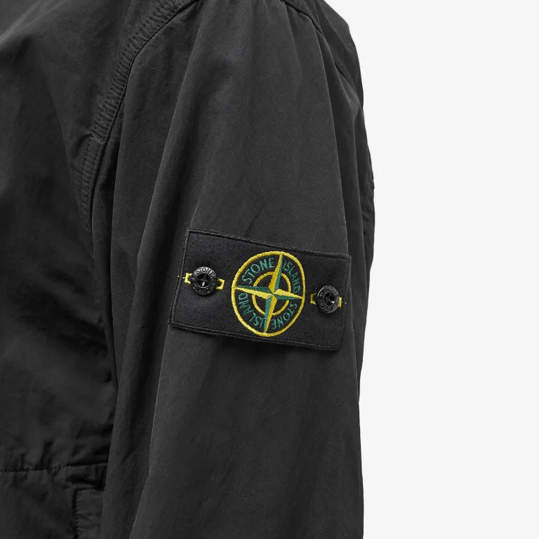 Куртка STONE ISLANDLogo Patch Zip up Bomber Jacket 'Black 781542629 V0029
