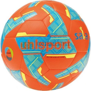 М'яч футзальний Uhlsport SALA ULTRA LITE 290 SYNERGY оранжево-блакитно-жовтий 1001733-01