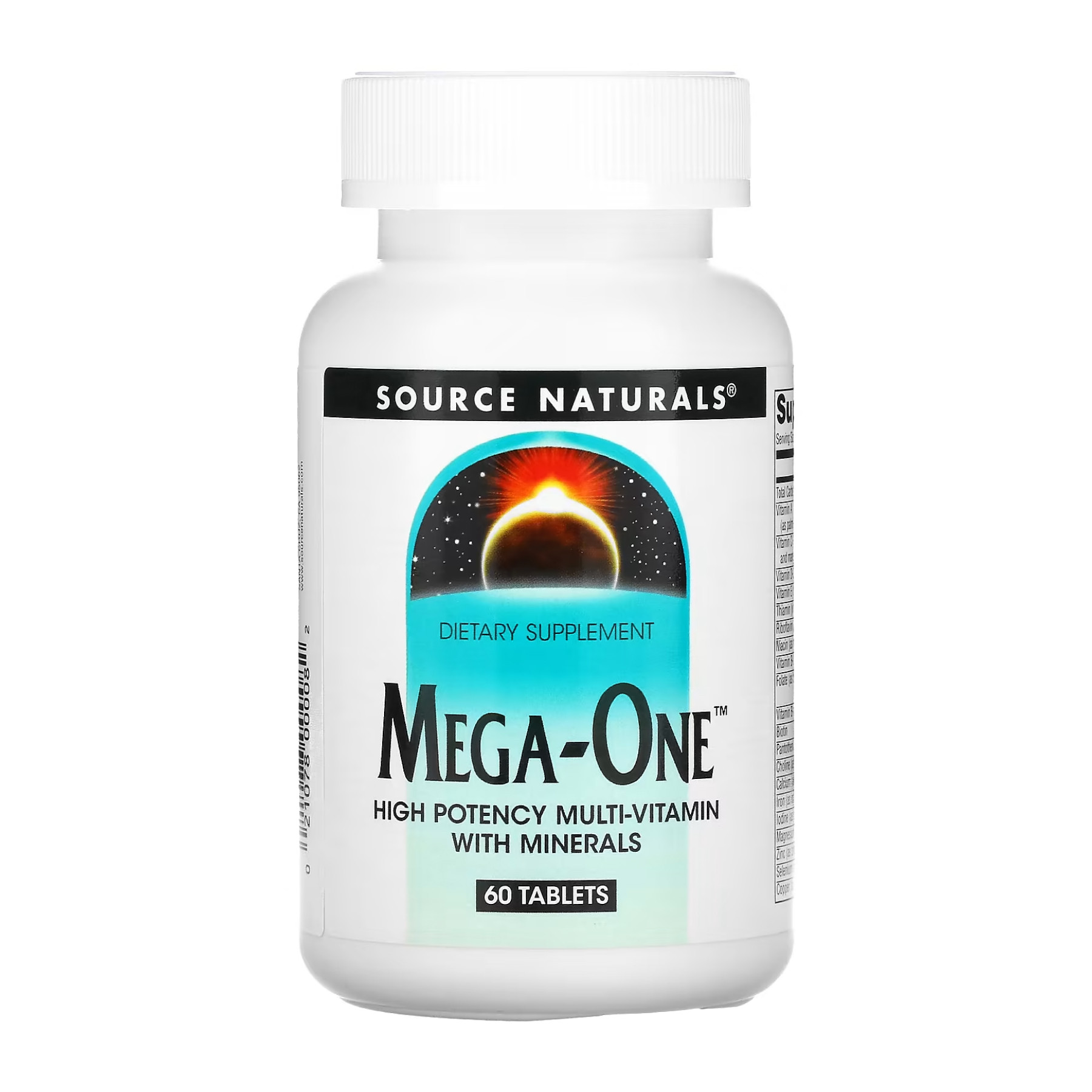 Таблетки Source Naturals Mega-One™ - 60 tabs 2023-10-2674