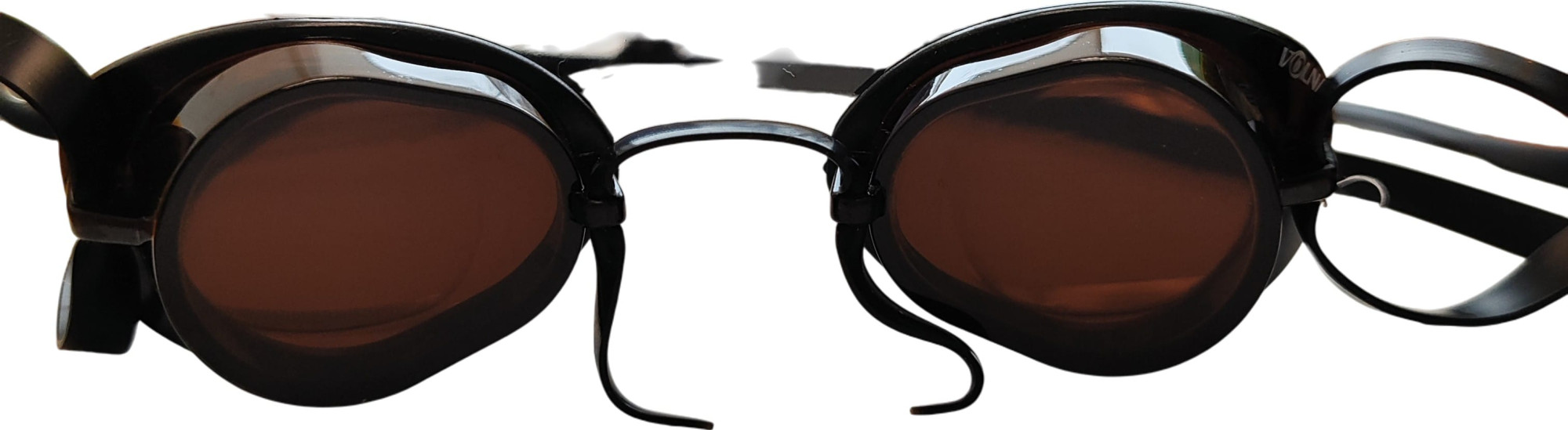Окуляри для плавання Volna ALTA II чорний, коричневий One Size (1554-00-3) 1554-00-3