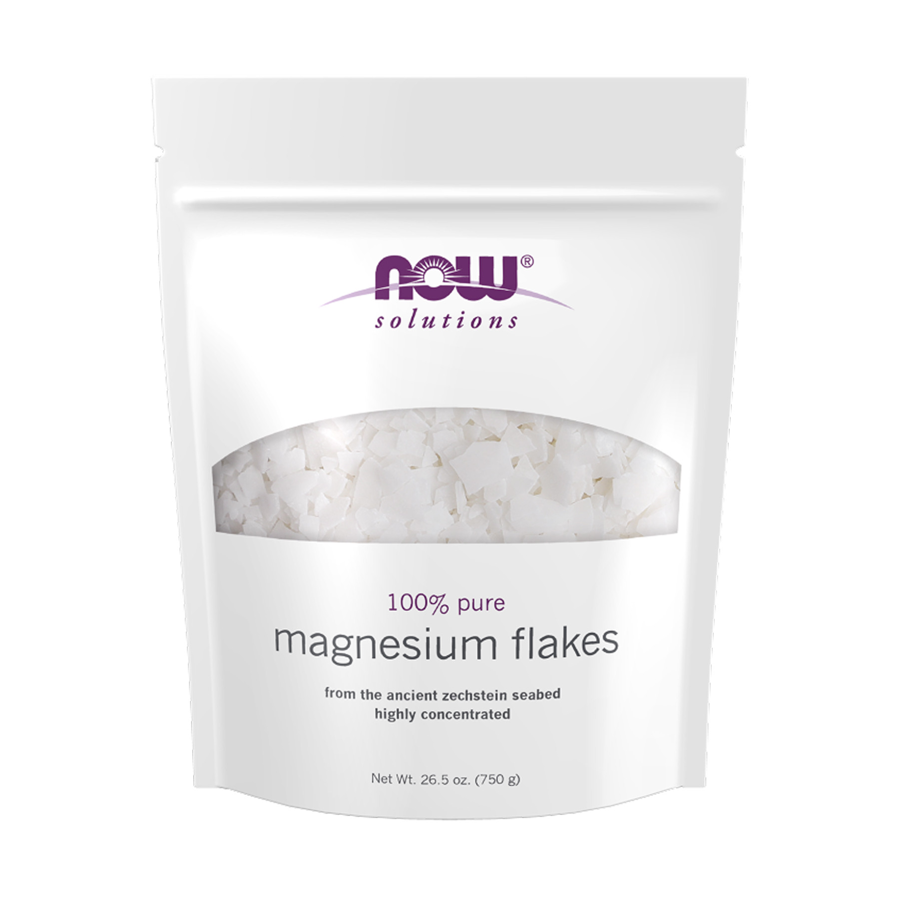 Порошок Now Foods Magnesium Flakes - 750g 2023-10-5839
