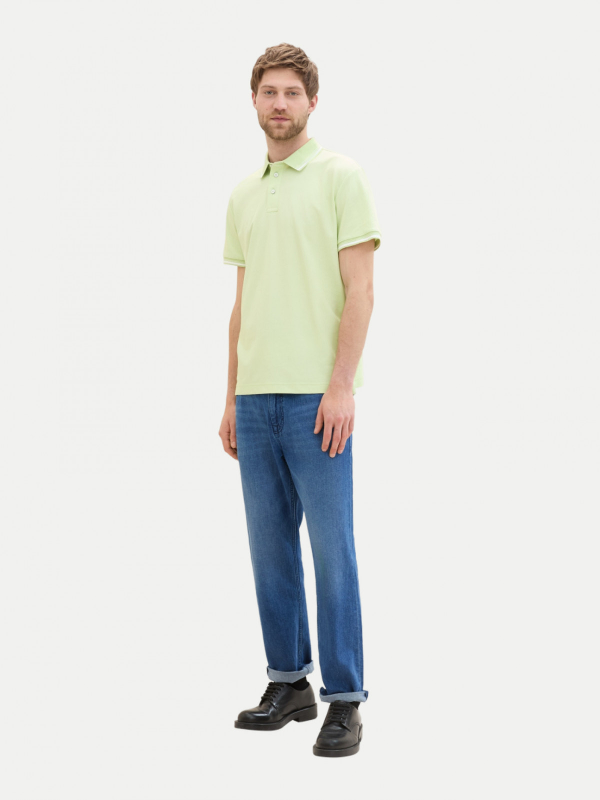 Поло Polo Shirt 1041795ХХ35169 Tom Tailor L Салатовий 1041795ХХ35169