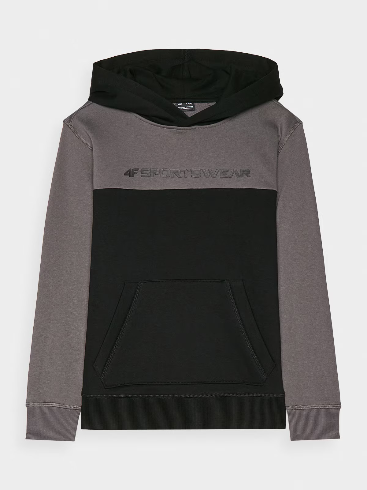 Джемпер флісовий дитячій SWEATSHIRT M1222 4FJWAW24TSWSM1222-20S 4F 122 Чорний 4FJWAW24TSWSM1222-20S