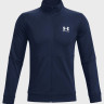 Кофта UA PIQUE TRACK JACKET 1366202-408 Under Armour S Темно-синій 1366202-408