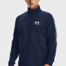 Кофта UA PIQUE TRACK JACKET 1366202-408 Under Armour S Темно-синій 1366202-408
