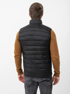 Жилетка lightweight vest 1031473-29999 Tom Tailor M Чорний 1031473-29999