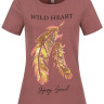 Футболка ONLKITA LIFE FEATHER S/S T-SHIRT CS JRS 15248950-Rose Brown ONLY L Розовий 15248950-ROSE BROWN-PRINT