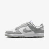 Кросівки жіночі Nike Dunk Low White/Grey DD1873-113