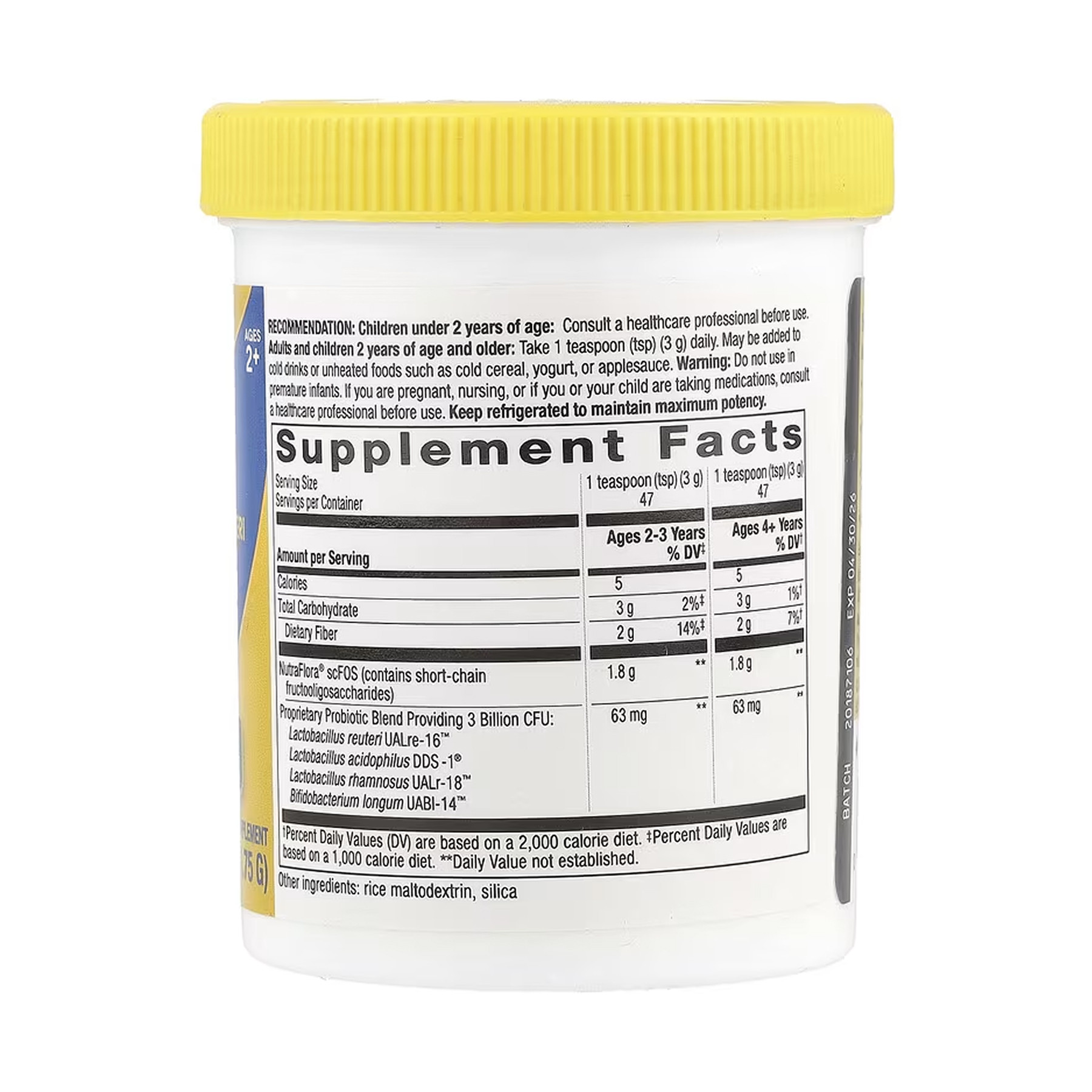 Порошок Nature's Way Primadophilus® Reuteri Powder - 141.75g 2023-10-6415