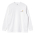 Футболка Carhartt WIP L/S American Script T-Shirt I029955-02XX