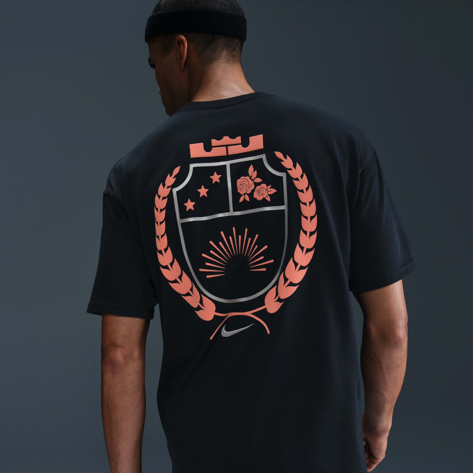 Футболка чоловіча Nike Lbj M90 Oc Black HJ3412-010