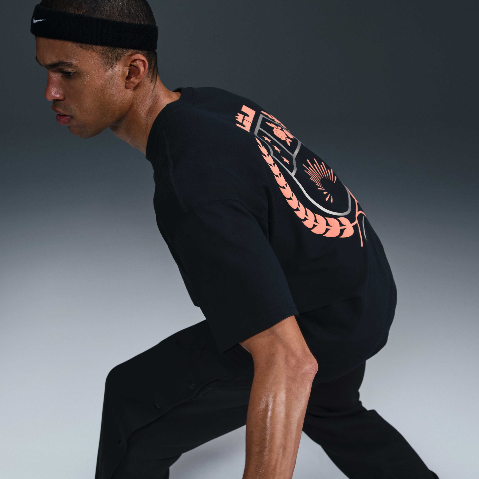 Футболка чоловіча Nike Lbj M90 Oc Black HJ3412-010