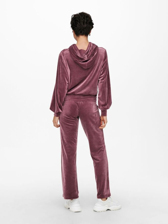 Штани ONLLAYA SWEET FLARED VELVET PANT SWT 15237770-Rose Brown ONLY M Розовий 15237770-Rose Brown