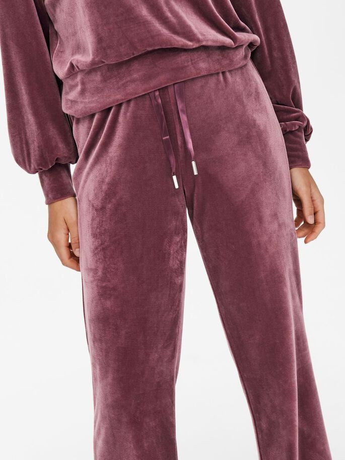 Штани ONLLAYA SWEET FLARED VELVET PANT SWT 15237770-Rose Brown ONLY M Розовий 15237770-Rose Brown