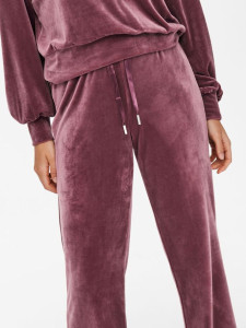 Штани ONLLAYA SWEET FLARED VELVET PANT SWT 15237770-Rose Brown ONLY M Розовий 15237770-ROSE BROWN