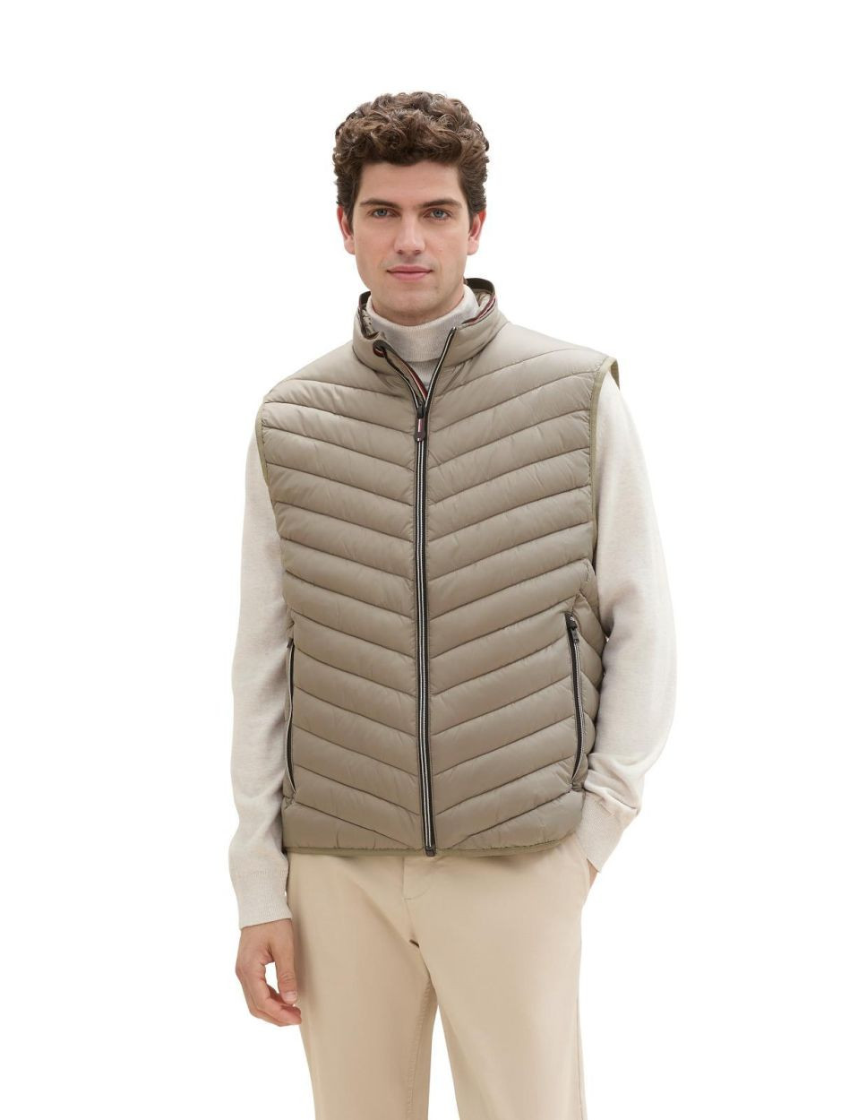 Безрукавка Leichte Weste 1041310-32097 Tom Tailor L Коричневий 1041310-32097