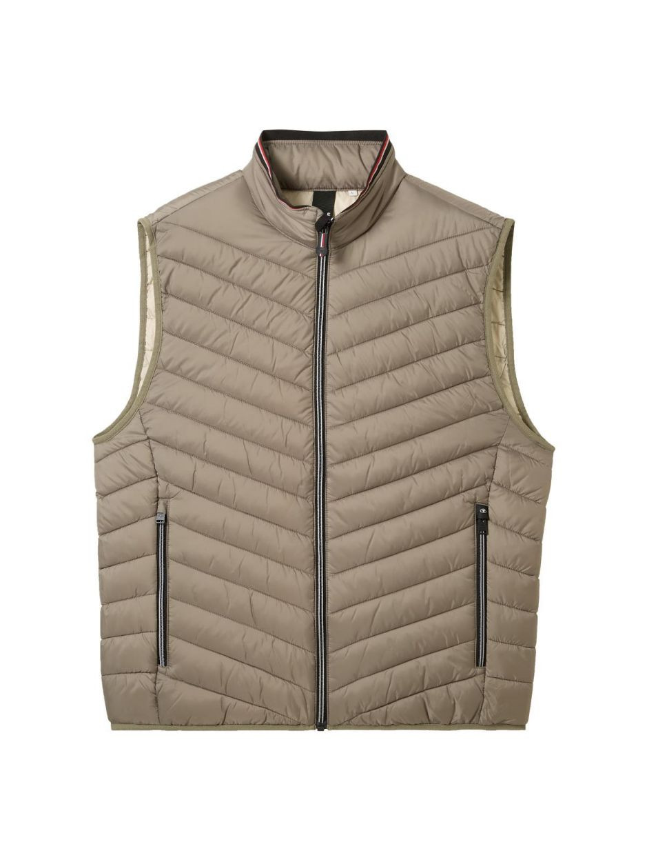 Безрукавка Leichte Weste 1041310-32097 Tom Tailor L Коричневий 1041310-32097
