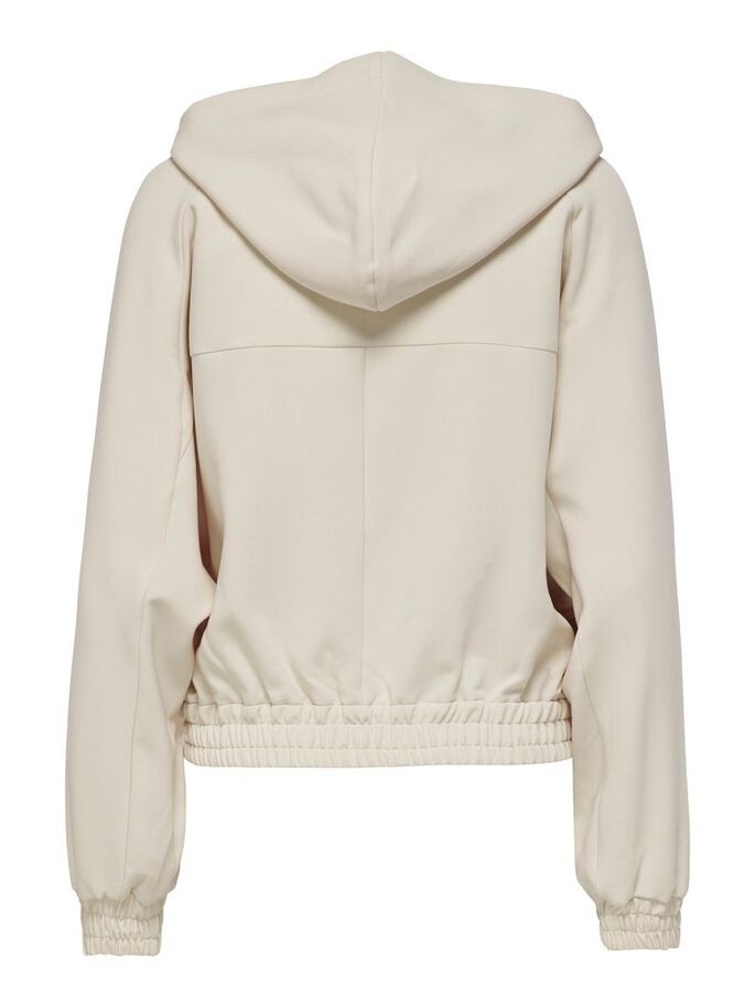 Кофта ONLMARIYA L/S ZIP HOODIE PNT 15243731-Whitecap Gray ONLY L Бежевий 15243731-WHITECAP GRAY