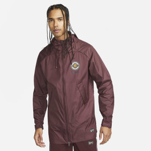 Куртка чоловіча Nike Sportswear Fc 22/23 Hooded Rain Jacket Brown DQ5202-652