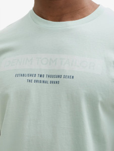 Футболка Denim 1043491-23158 Tom Tailor L Блакитний 1043491-23158